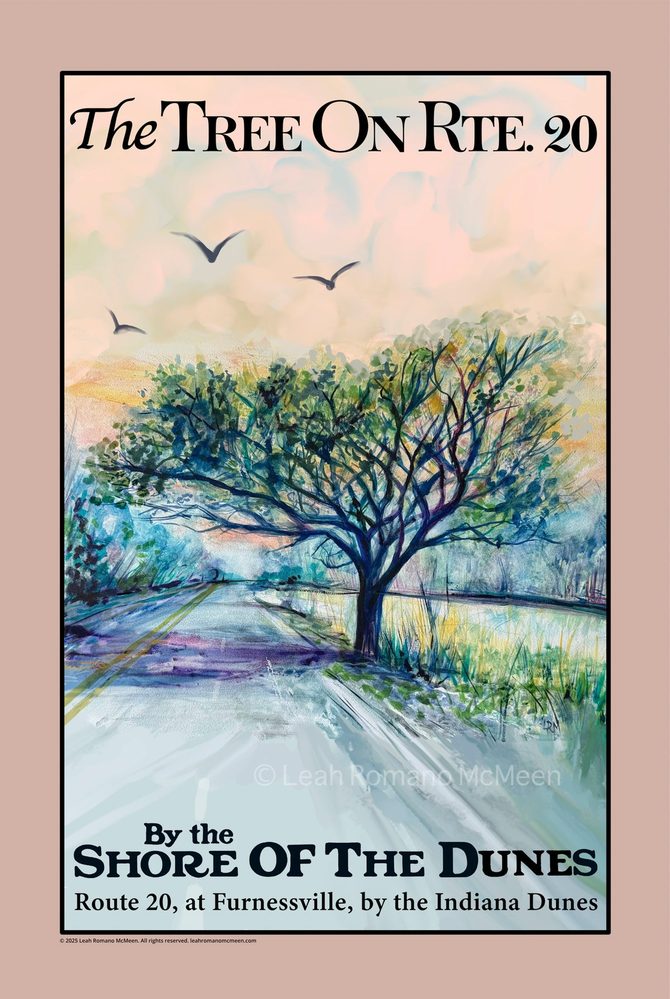 Tree art print